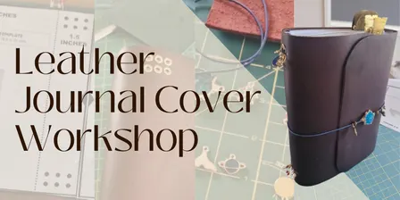 Leather Journal Cover Workshop