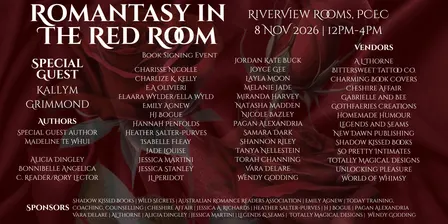 Romantasy in the Red Room - Perth 2026