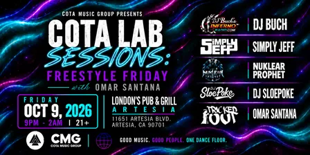 COTA LAB SESSIONS: FREESTYLE FRIDAY