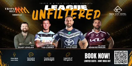 Triple M & Twin City Hotel presents League Unfiltered