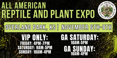 Kansas All American Reptile & Plant Expo