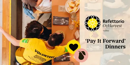 Refettorio Pay It Forward Dinner | Wednesday 4th November, 2026