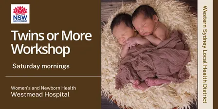 Twins or More Workshop Saturday 19th September 2026
