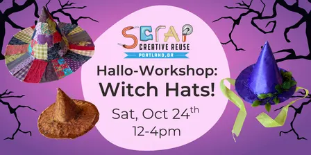 Oct 24 | Hallo-Workshop: Witch Hats! 🧙 | Ages 7+