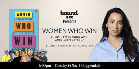 Bound & Co Presents: An Evening with Antoinette Lattouf