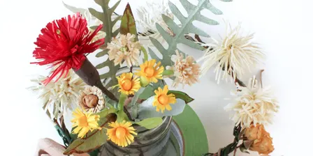 Paper Flower-making
