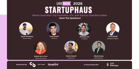 StartupHaus Sydney · Nov 2026: Where Australia’s Top Founders, VCs & Startup Operators Meet