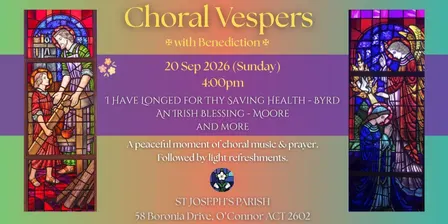 Choral Vespers September 2026