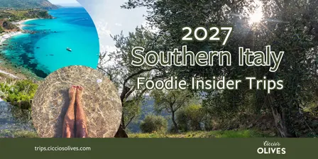 Ciccio's Olives Italy Travel Info Session: In-Person