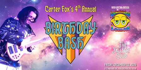 Carter Fox’s 4th Annual Cosmic Birthday Bash