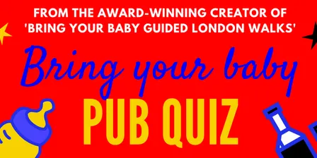 BRING YOUR BABY PUB QUIZ Parent Social @ The Three Crowns, STOKE NEWINGTON (N16) near DALSTON, HACKNEY, HIGHBURY, FINSBURY PARK, ISLINGTON, CANONBURY, TOTTENHAM, CROUCH END, CLAPTON, EAST LONDON
