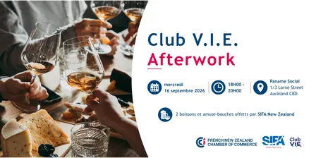 Club V.I.E. Afterwork (Auckland) - September 2026