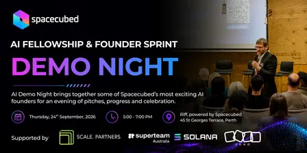 AI Fellowship and Founder Sprint Demo Night
