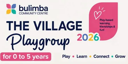 THE VILLAGE 2026 Playgroup for 0 to 5 years