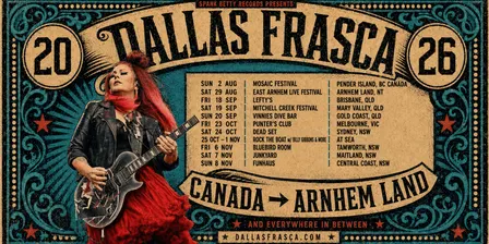 DALLAS FRASCA - CANADA --> ARNHEM LAND TOUR