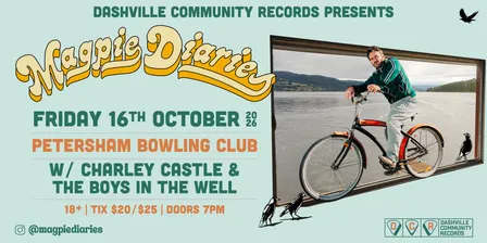 Magpie Diaries + Charley Castle & The Boys In The Well