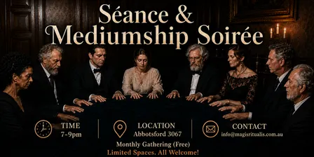 Séance & Mediumship Soirée - Monthly (Free)