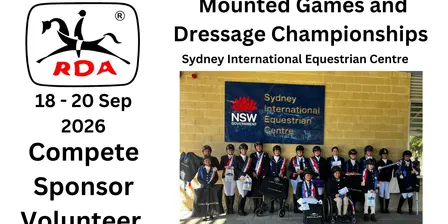 2026 RDA(NSW) Dressage and Mounted Games Championships