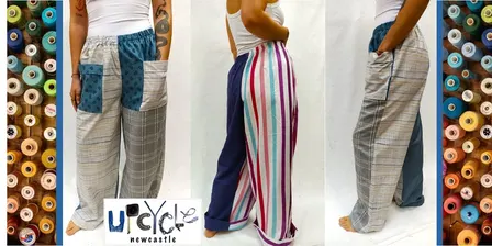 Sheets to Pants Upcycling workshop