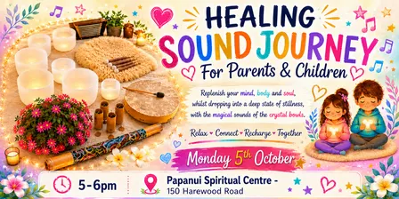 Sound Journey for Parents and Children 5pm