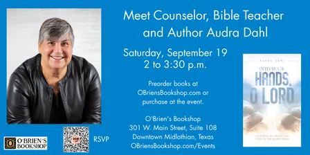 Meet Counselor, Bible Teacher and Author Audra Dahl