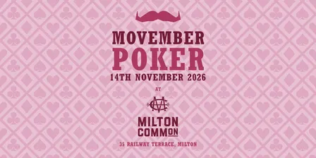Movember Poker 2026