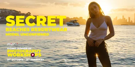Secret Harbourside beaches shoot with [Model pending]