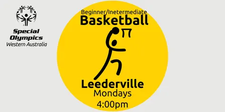 Special Olympics WA - Basketball (Beginner/Intermediate) - Leederville - Term 4, 2026