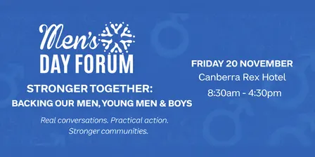 International Men's Day Forum, Canberra 2026