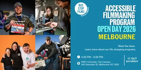 Bus Stop Films Open Day Melbourne