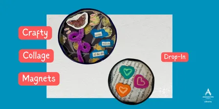 Crafty Collage Magnets Drop-In