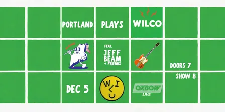 Portland Plays Wilco