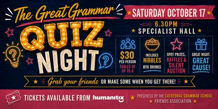 The Great Grammar Quiz Night
