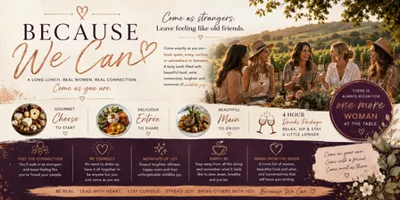Because We Can - A Long Lunch with Heart