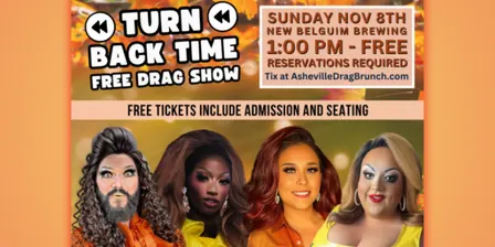 Asheville Drag Brunch - Turn Back Time