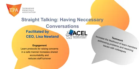 Straight Talking: Having Necessary Conversations