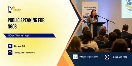 Public Speaking for NGOs: 1 Day Workshop in Denver, CO