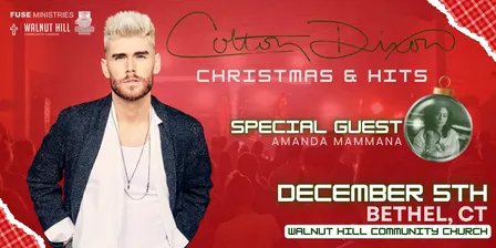 Colton Dixon Christmas & Hits with special guest Amanda Mammana-Bethel, CT