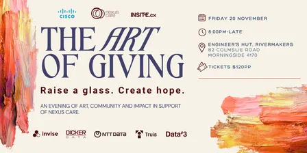 The Art of Giving || Raise a Glass. Create Hope.