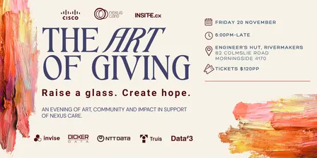 The Art of Giving || Raise a Glass. Create Hope.
