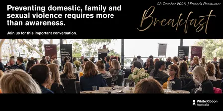 White Ribbon Australia Breakfast
