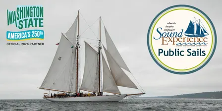 Sept 26 Morning in Seattle: 3-hour Public Sail Aboard Schooner Adventuress
