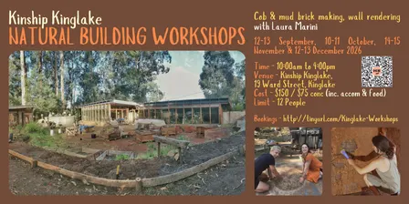 Kinship Kinglake Natural Building Workshop