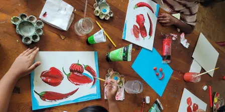 Painting What You Eat with Safiya