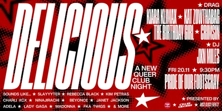 DELICIOUS! ★ A NEW QUEER CLUB NIGHT