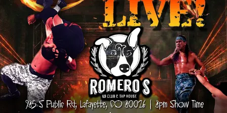 RMP Live Pro Wrestling (Ages 21+ Event)