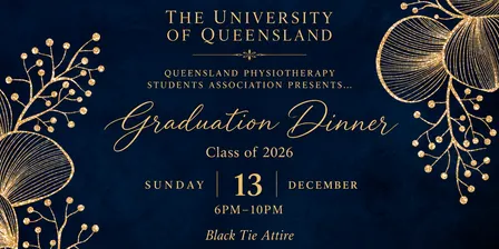 Physiotherapy Class of 2026 Graduation Dinner