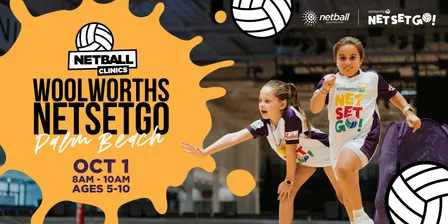 Woolworths NetSetGo Clinic (Ages 5-10) | Oct 1 | Gold Coast