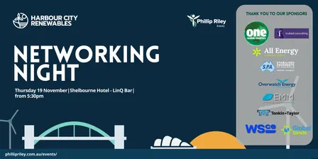 Harbour City Renewables - Networking Night
