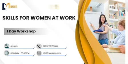 Skills for Women at Work: 1 Day Session in Adelaide